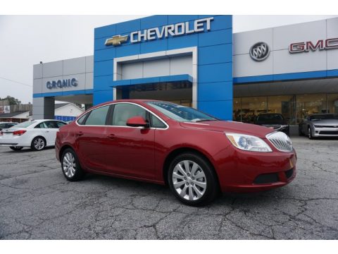 Crystal Red Tintcoat Buick Verano Verano Group.  Click to enlarge.