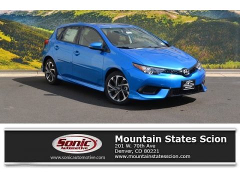 Electric Storm Blue Scion iM .  Click to enlarge.