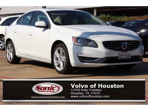 Ice White Volvo S60 T5.  Click to enlarge.