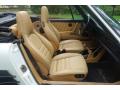 Front Seat of 1989 Porsche 911 Carrera Turbo Cabriolet Slant Nose #14