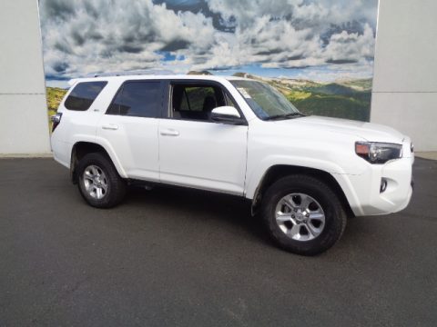 Super White Toyota 4Runner SR5 4x4.  Click to enlarge.
