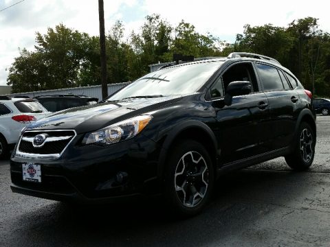 Crystal Black Silica Subaru XV Crosstrek 2.0i Limited.  Click to enlarge.