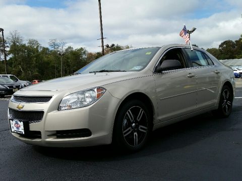 Gold Mist Metallic Chevrolet Malibu LS Sedan.  Click to enlarge.