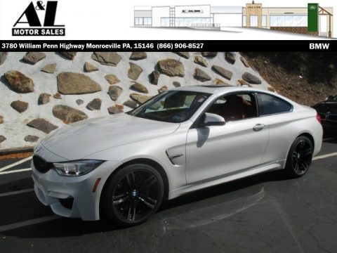 Mineral White Metallic BMW M4 Coupe. Click to enlarge. Mineral White Metallic BMW M4 Coupe. Click to enlarge.