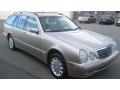 Front 3/4 View of 2001 Mercedes-Benz E 320 4Matic Wagon #3