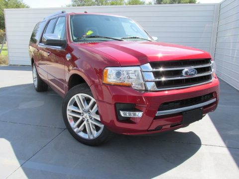 Ruby Red Metallic Ford Expedition EL King Ranch.  Click to enlarge.