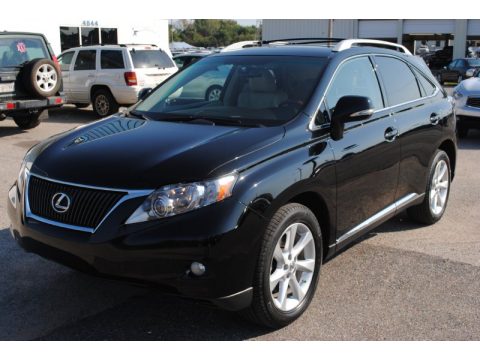 Obsidian Black Lexus RX 350.  Click to enlarge.