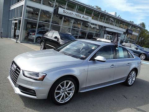 Florett Silver Metallic Audi A4 2.0T Premium Plus quattro.  Click to enlarge.