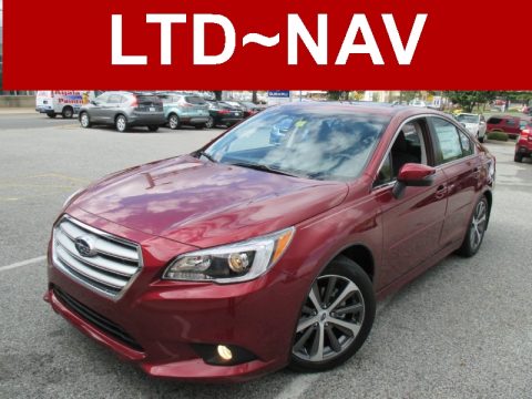 Venetian Red Pearl Subaru Legacy 2.5i Limited.  Click to enlarge.