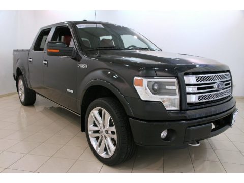 Tuxedo Black Metallic Ford F150 Limited SuperCrew 4x4.  Click to enlarge.