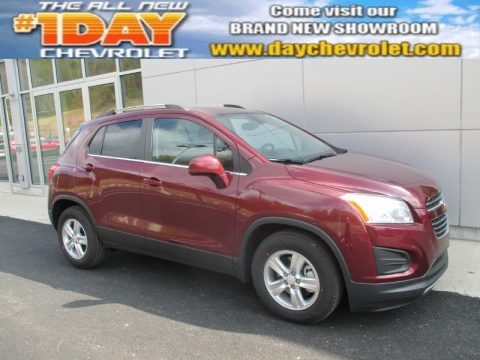 Crimson Metallic Chevrolet Trax LT.  Click to enlarge.