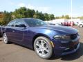 Front 3/4 View of 2016 Dodge Charger SXT AWD #12