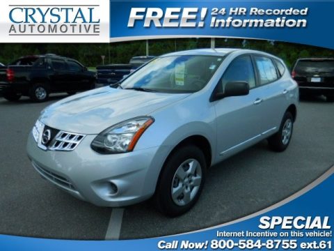 Brilliant Silver Nissan Rogue Select S.  Click to enlarge.