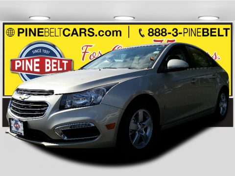 Champagne Silver Metallic Chevrolet Cruze Limited LT.  Click to enlarge.