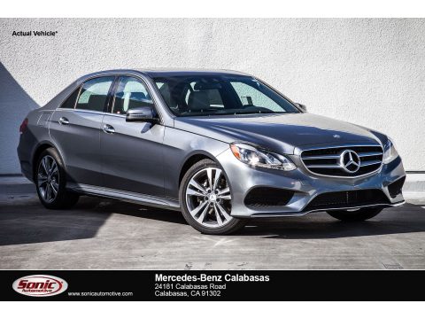 Selenite Grey Metallic Mercedes-Benz E 350 Sedan.  Click to enlarge.