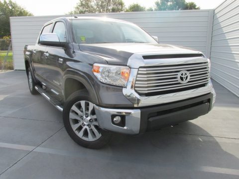Magnetic Gray Metallic Toyota Tundra Limited CrewMax.  Click to enlarge.