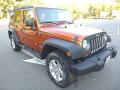 Front 3/4 View of 2010 Jeep Wrangler Unlimited Mountain Edition 4x4 #7