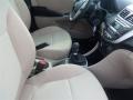  2016 Hyundai Accent Beige Interior #14