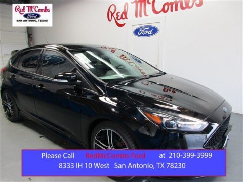 Shadow Black Ford Focus ST.  Click to enlarge.