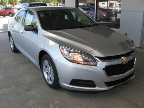 Champagne Silver Metallic Chevrolet Malibu Limited LS.  Click to enlarge.