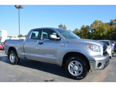 Silver Sky Metallic Toyota Tundra SR5 TRD Double Cab.  Click to enlarge.