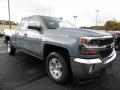 Front 3/4 View of 2016 Chevrolet Silverado 1500 LT Double Cab 4x4 #3