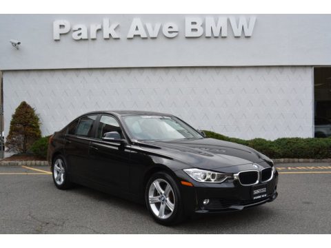 Black Sapphire Metallic BMW 3 Series 328i xDrive Sedan.  Click to enlarge.