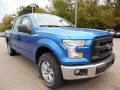 Front 3/4 View of 2015 Ford F150 XLT SuperCrew 4x4 #10