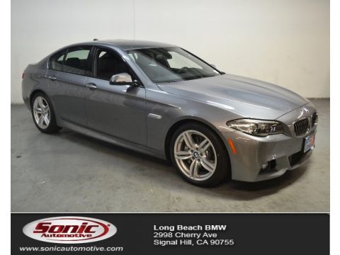 Space Grey Metallic BMW 5 Series 535i Sedan.  Click to enlarge.