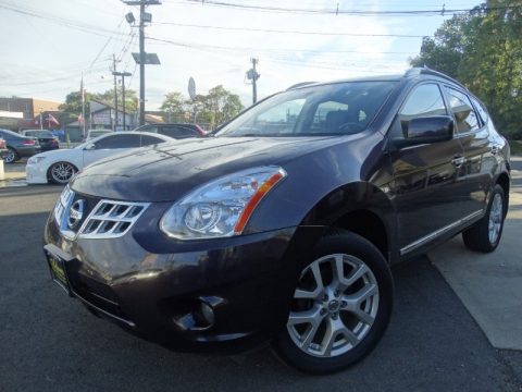 Wicked Black Nissan Rogue SL AWD.  Click to enlarge.