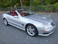 Front 3/4 View of 2003 Mercedes-Benz SL 500 Roadster #10