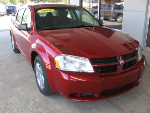 Inferno Red Crystal Pearl Dodge Avenger SXT.  Click to enlarge.