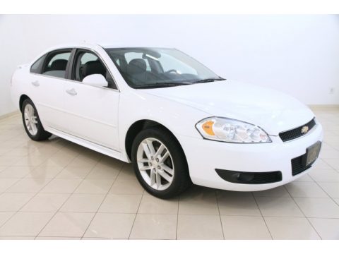Summit White Chevrolet Impala LTZ.  Click to enlarge.