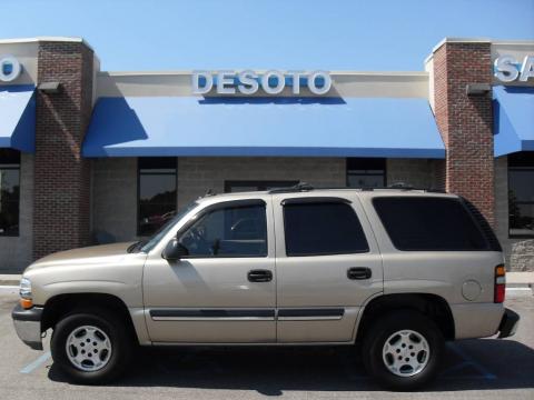 Sandstone Metallic Chevrolet Tahoe LS 4WD.  Click to enlarge.