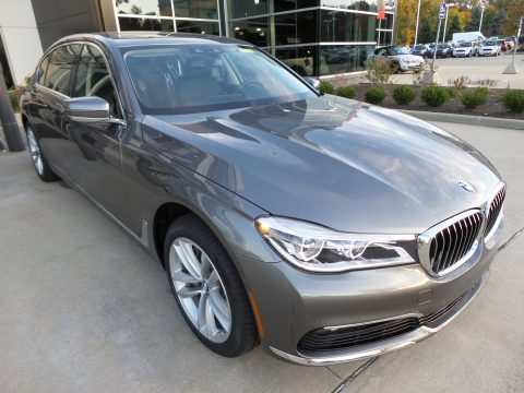 Magellan Gray Metallic BMW 7 Series 750i xDrive Sedan.  Click to enlarge.