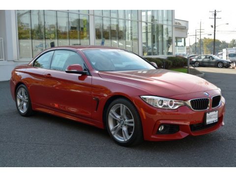 Melbourne Red Metallic BMW 4 Series 428i Convertible.  Click to enlarge.