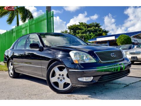 Black Cherry Pearl Lexus LS 430.  Click to enlarge.