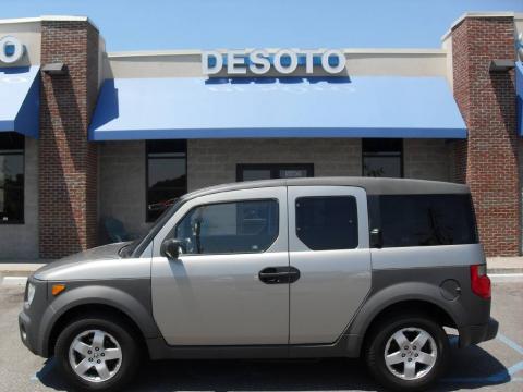 Satin Silver Metallic Honda Element EX AWD.  Click to enlarge.