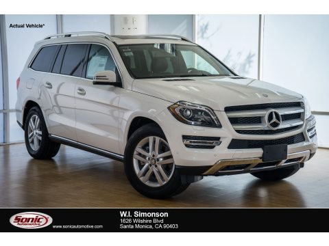 Polar White Mercedes-Benz GL 450 4Matic.  Click to enlarge.