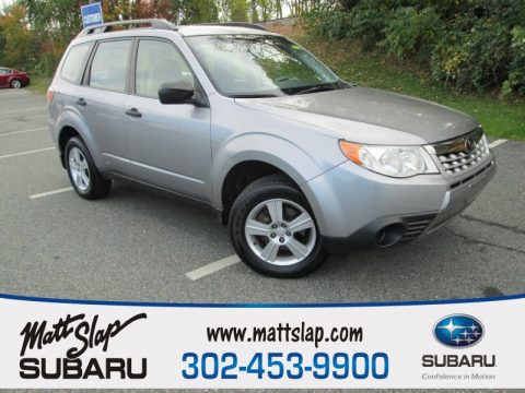 Spark Silver Metallic Subaru Forester 2.5 X.  Click to enlarge.