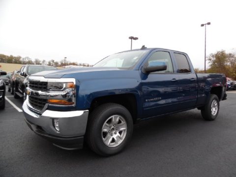 Deep Ocean Blue Metallic Chevrolet Silverado 1500 LT Double Cab 4x4. Click to enlarge. Deep Ocean Blue Metallic Chevrolet Silverado 1500 LT Double Cab 4x4. Click to enlarge.