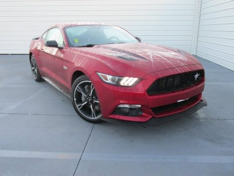 Ruby Red Metallic Ford Mustang GT/CS California Special Coupe.  Click to enlarge.