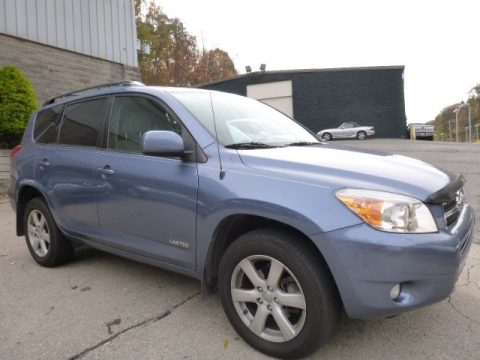 Pacific Blue Metallic Toyota RAV4 Limited V6 4WD.  Click to enlarge.