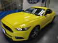 Front 3/4 View of 2016 Ford Mustang GT Premium Coupe #3
