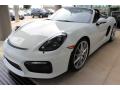 Front 3/4 View of 2016 Porsche Boxster Spyder #9