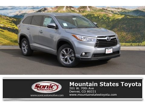 Silver Sky Metallic Toyota Highlander XLE AWD. Click to enlarge. Silver Sky Metallic Toyota Highlander XLE AWD. Click to enlarge.