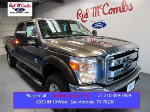 Caribou Metallic Ford F350 Super Duty XLT Crew Cab 4x4.  Click to enlarge.
