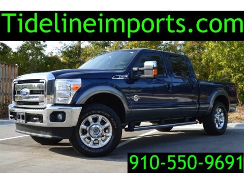 Dark Blue Pearl Metallic Ford F250 Super Duty Lariat Crew Cab 4x4. Click to enlarge. Dark Blue Pearl Metallic Ford F250 Super Duty Lariat Crew Cab 4x4. Click to enlarge.