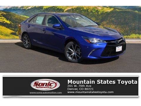 Blue Crush Metallic Toyota Camry XSE.  Click to enlarge.