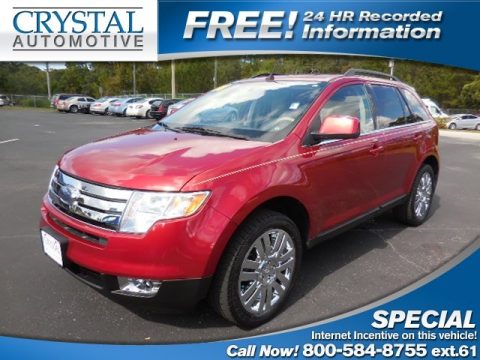 Redfire Metallic Ford Edge Limited.  Click to enlarge.
